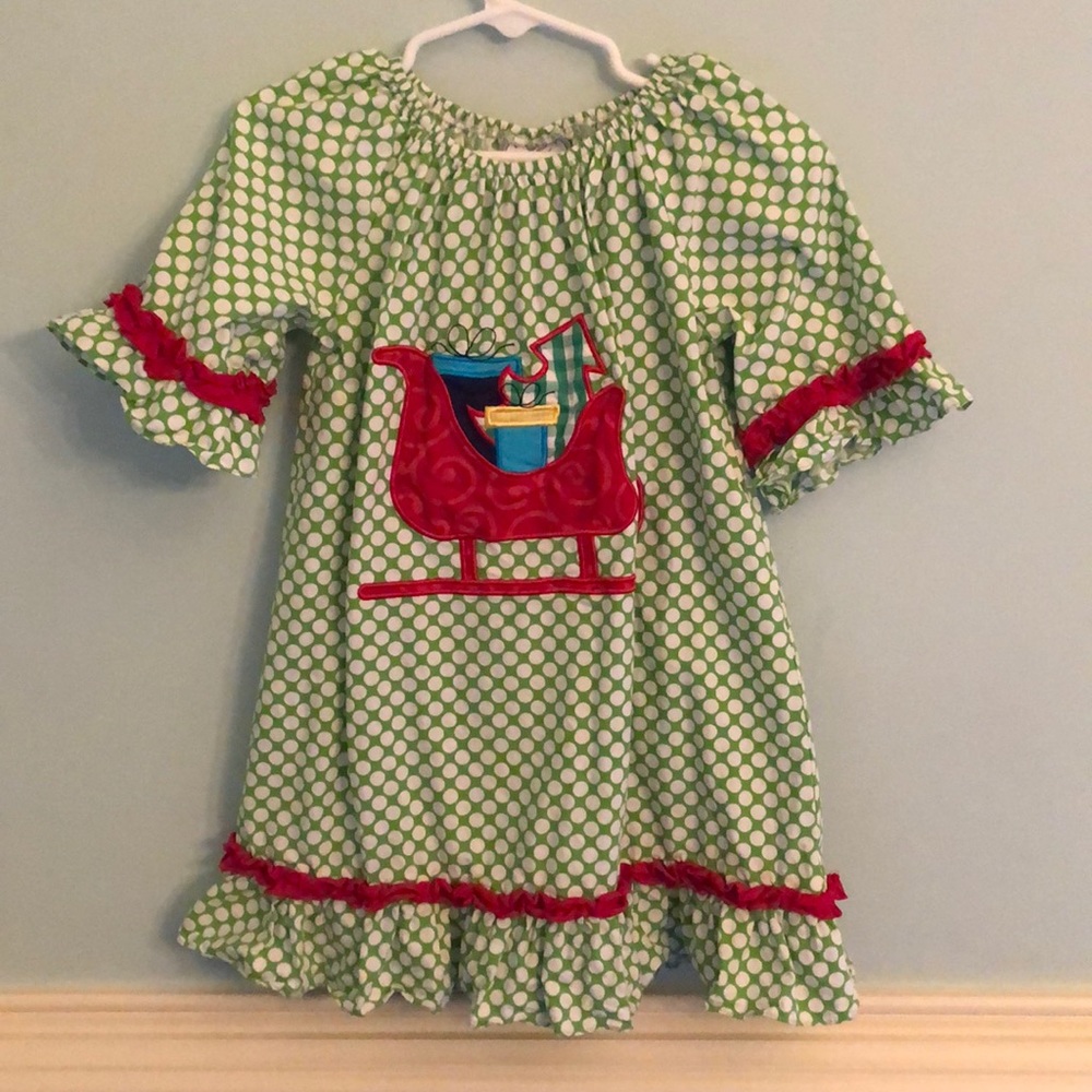 Three Sisters 2T Christmas Dress